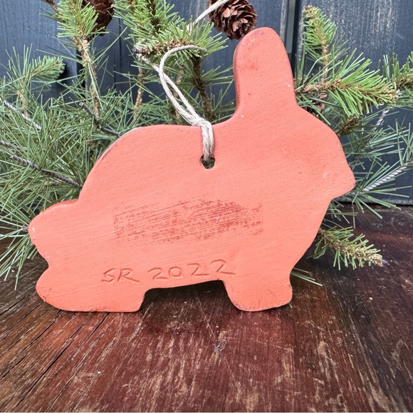 Redware Spring Or Summer Ornament Set - Picture 9 of 12